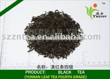 2015 high quality Chinese Yunnan Black Tea Leaf