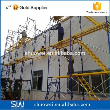 real estate construction ladders and scaffoldings system