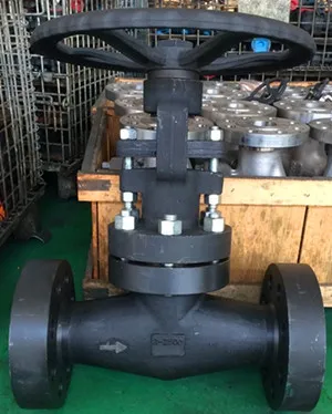 ANSI 2500LB Flange forged Globe valve,Integred Flange,DN50