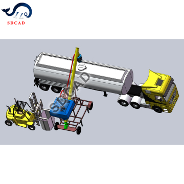 SDCAD Brand: Innovative Mobile Big Bag Discharging and Bulk Truck Loading Solutions