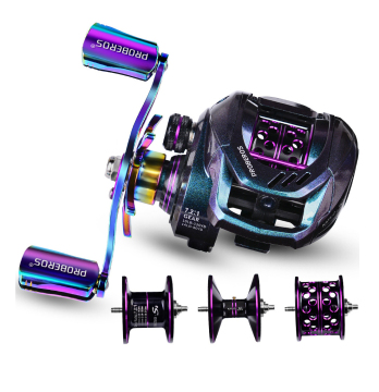 High Speed Multicolor Fishing Reels with Full Metal Handle