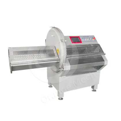 High Efficiency Frozen Meat Processing Equipment: Slicer for Pork Ribs, Ham, Sausage, Bacon, and Cheese