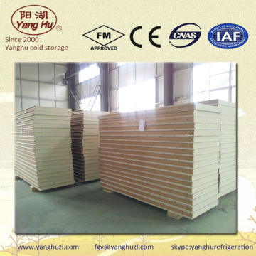 heat insulation pu sandwich wall panels