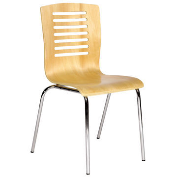 Bentwood Furniture Dining Chair, Customized Shapes are Accepted, Seat Size of 420 x 450mm