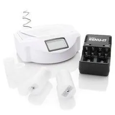 Aaa / Aa Rapid Lcd Universal Battery Recharger For Duracell , Energizer , Amazonbasics , Sanyo