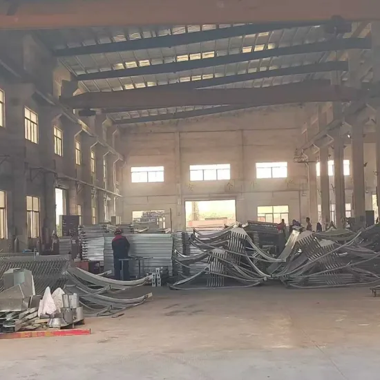 7m Galvanized Steel Solar Street Light Pole