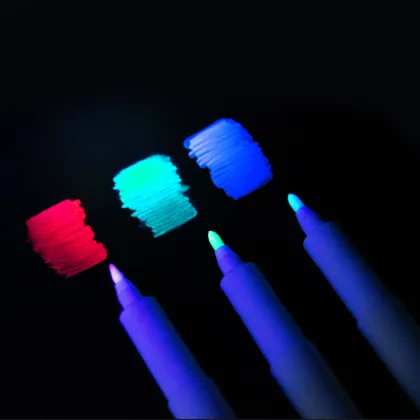UV Invisible Ink Marker Pen Pack for Anti-Counterfeiting and Security