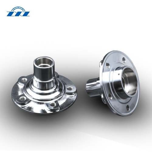 Low friction hub bearing unit