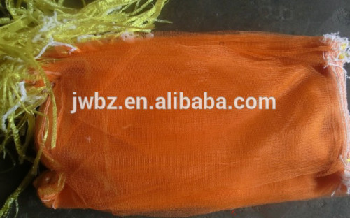 bright color net potato onion mesh package pe garlic mesh bags