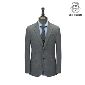 Grey Houndstooth Men's Suit YD01201