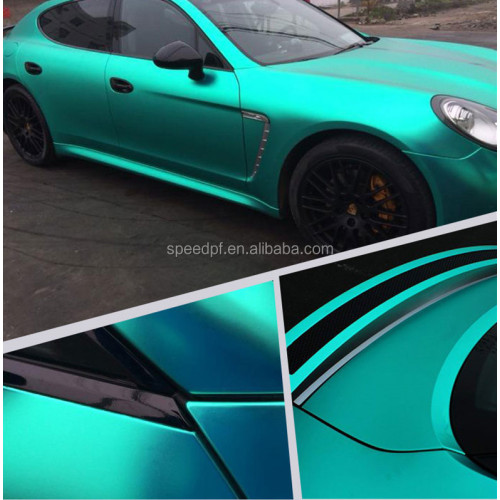 Decorative Automotive PVC Matte Tiffany Blue Car Wrap