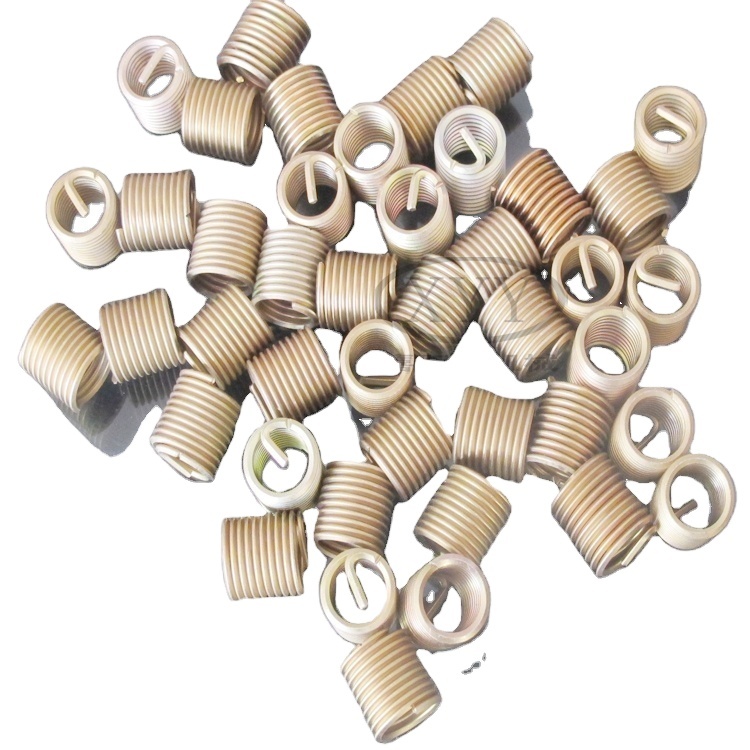 SUS304 Stainless Steel Metric Coarse Size M4*0.7*1D Wire Thread Inserts