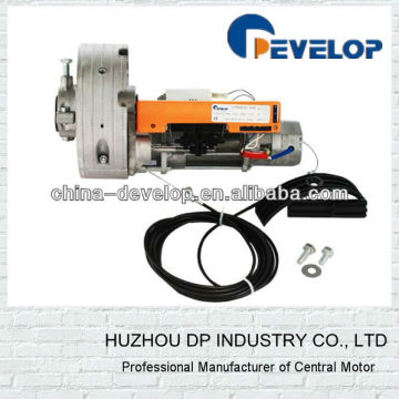 central motor for shutter doors