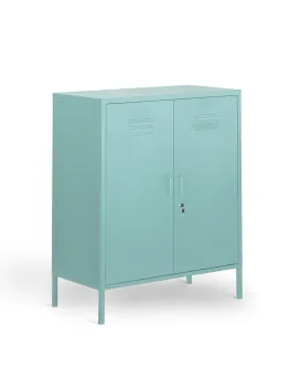 Standing Middle 2 Door Office Storage Cabinets