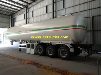 54m3 Tri-axle Propane Gas Delivery Trailers