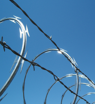 Hot Dipped Galvanized Iron Wire Barbed Razor Wire (anjia-531)