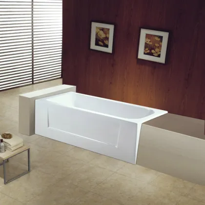 Standard Acrylic Simple Skirt Bathtub