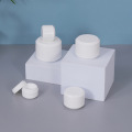 White Plastic Cream Jar Empty Face Cream Jar