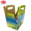 Colorful Corrugated Packing Box With Handle