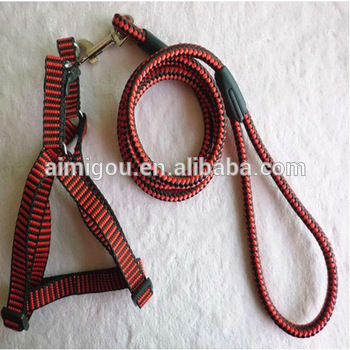 led dog collar & dog harness & dog leash