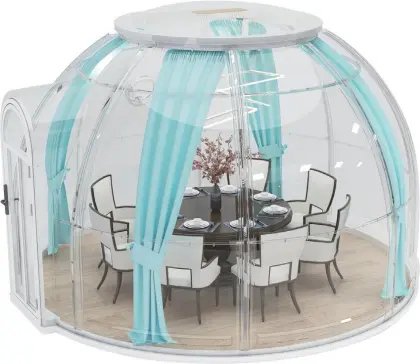 Transparent Igloo Dome Tent Outdoor Glamping
