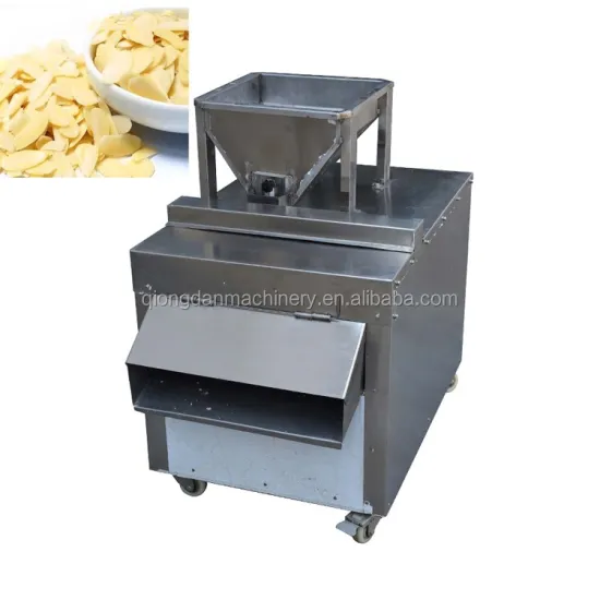 Stainless Steel Peanut Almond Slicer & Betel Nut Cutting Machine