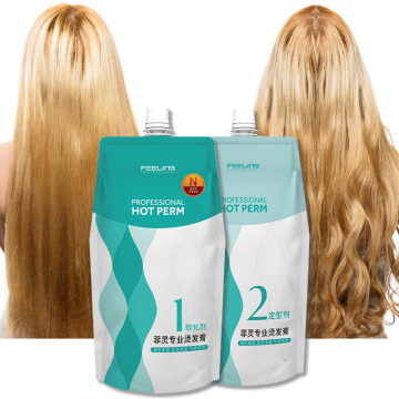OEM Thermal Wave Curling Moisture Elastic Hot Perm Lotion for Resistant Hair