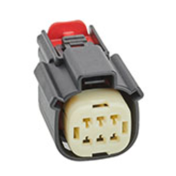 Waterproof Automotive 6 Pin Molex MX150 Female Connector 33472-0601