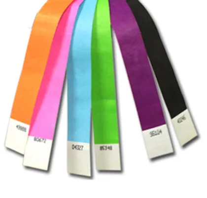 RFID paper wristband  RFID tyvek bracelet