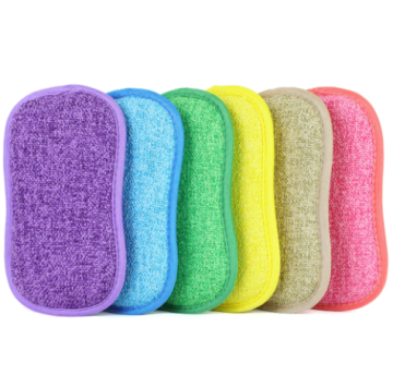 Microfiber Non-Scratch Kitchen Cleaning Sponge Dish Scrubber