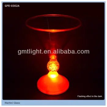 Led Cocktail Glass
