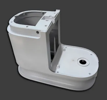 Injection-molded part - Car headrest cover