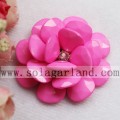 54MM Acrylic Opaque Large Beaded Flower Fancy Bead Blossom