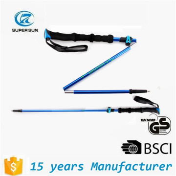 Ninghai Supersun foldable walking stick for wholesale