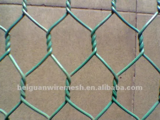 Top Sales PVC Hexagon Wire Mesh Factory