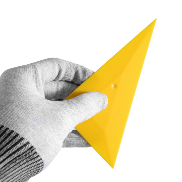 High Quality Yellow Tri-Edge Go Corner Squeegee for Window Tint Film Installation