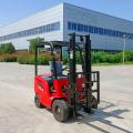 Electric industrial forklift with forklift certification