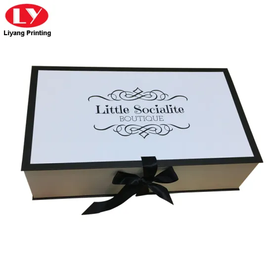 Hot Sell White Gift Box Wedding Dress Packaging