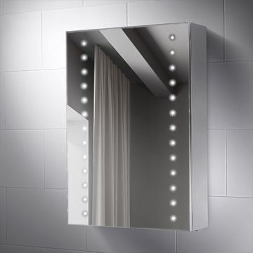 Bathroom Lighting Mirror Cabinet Single Door