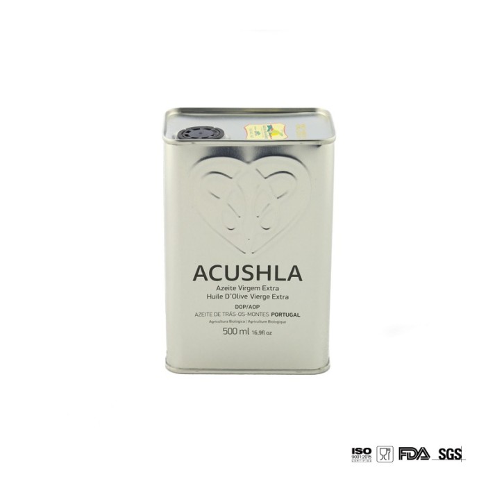 DADI 500ml Olive Oil Tin Can Easy Carry