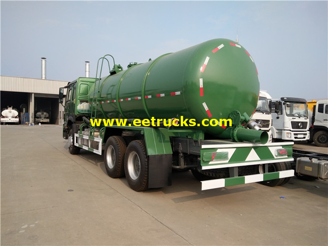 20m3 sinotruk maji taka sludge malori