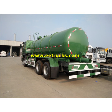 20m3 Sinotruk Sewage Sludge Suction Trucks