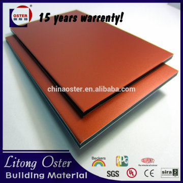 Unbroken core aluminum composite panel /ACP