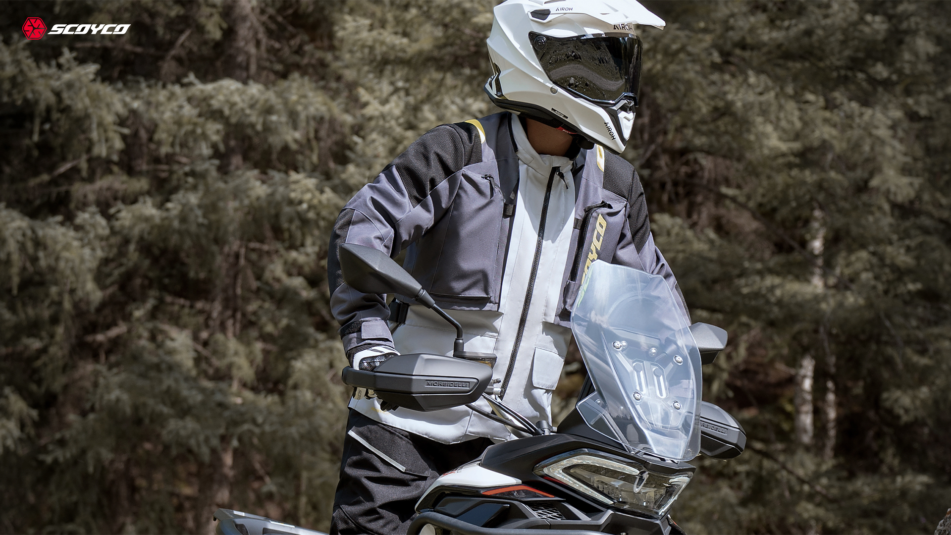 Armored motorcycle touring jacket