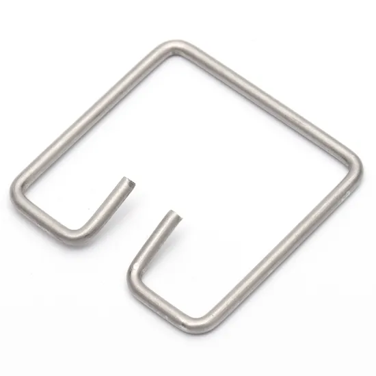 Customized Reliable Quality Stainless Steel Wire Form Spring Clip