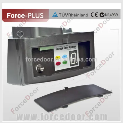 Full View Plexiglass Garage Door CE certificate garage door opener