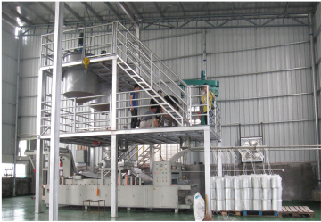 Stainless steel vertical mixing tank,