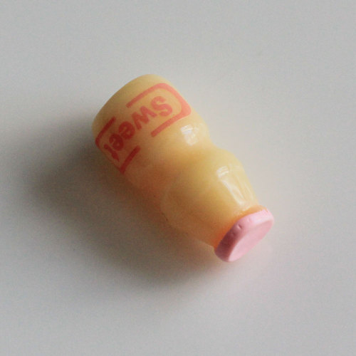 Kawaii 3D żywica jogurtowe napoje Cabochon urok do dekoracji DIY naszyjnik kolczyk breloczek tworzenia biżuterii