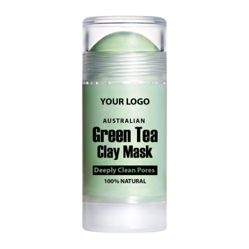 OEM Private Label Green Clay Facial Mask Stick - Deep Purifying Vitamin C Organic Tea Care for Women