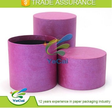 Luxury special paper mounted candle storage box packaging